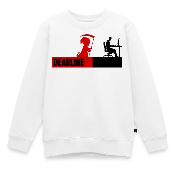 Bugfixing Skripting Dev Computerfreak Developer - Kinder Premium Organic Sweatshirt - Weiß - Vorne - AI Model Kid Male (0cm)
