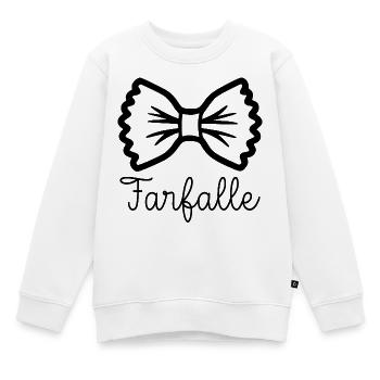 Papillons - Sweat Premium enfant bio - blanc - Devant - AI Model Kid Male (0cm)