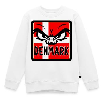 Dänemarks Emotionen - Kinder Premium Organic Sweatshirt - Weiß - Vorne - AI Model Kid Male (0cm)