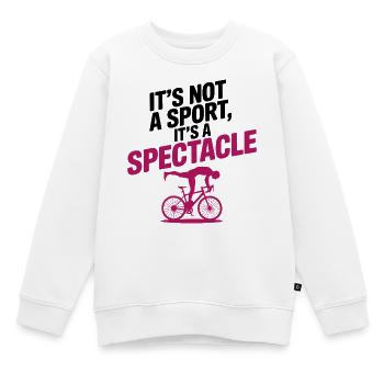 Artistic Cycling Normal Is Boring Professional  - Kids Premium Organic Sweatshirt - white - Front - AI Model Kid Male (0cm)