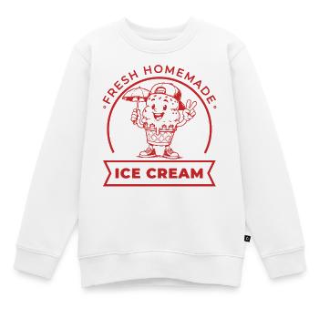 Fresh Homemade mit Schirm und Cap - Kinder Premium Organic Sweatshirt - Weiß - Vorne - AI Model Kid Male (0cm)
