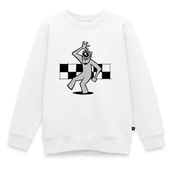 Ska dansant - Sweat Premium enfant bio - blanc - Devant - AI Model Kid Male (0cm)