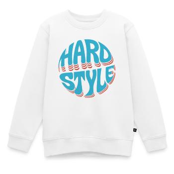 Explosion néon de style dur - Sweat Premium enfant bio - blanc - Devant - AI Model Kid Male (0cm)