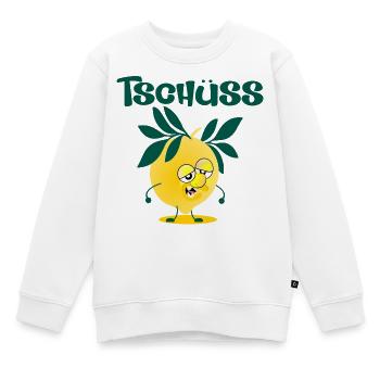 Adieu Changement d’emploi Lemon - Sweat Premium enfant bio - blanc - Devant - AI Model Kid Male (0cm)