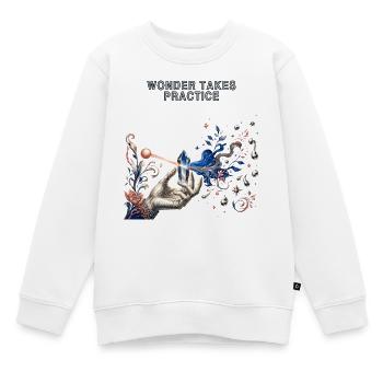 Wunder in der Praxis - Kinder Premium Organic Sweatshirt - Weiß - Vorne - AI Model Kid Male (0cm)