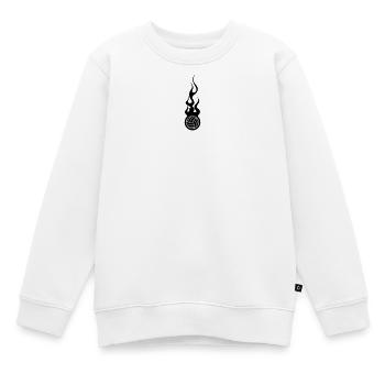 Volleyball - Sweat Premium enfant bio - blanc - Devant - AI Model Kid Male (0cm)