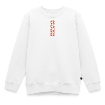 Brooklyn - Kinder Premium Organic Sweatshirt - Weiß - Vorne - AI Model Kid Male (0cm)