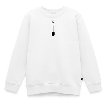 Pelle - Sweat Premium enfant bio - blanc - Devant - AI Model Kid Male (0cm)