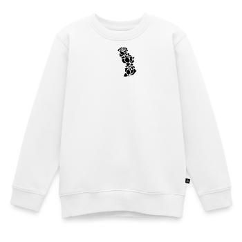 tatouage - Sweat Premium enfant bio - blanc - Devant - AI Model Kid Male (0cm)