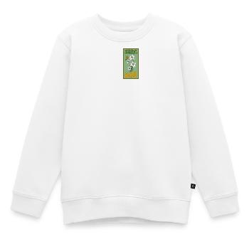 Nature - Sweat Premium enfant bio - blanc - Devant - AI Model Kid Male (0cm)