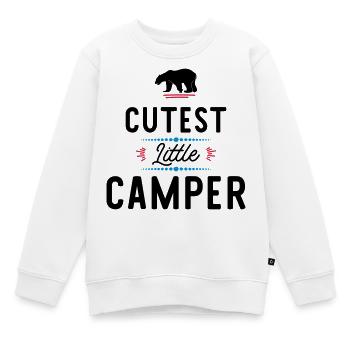 Camper - Kinder Premium Organic Sweatshirt - Weiß - Vorne - AI Model Kid Male (0cm)