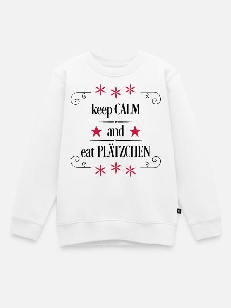Weihnachten - Kinder Premium Organic Sweatshirt - Weiß