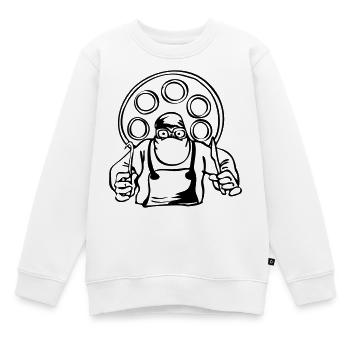 Chirurgien - Sweat Premium enfant bio - blanc - Devant - AI Model Kid Male (0cm)