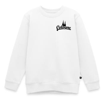 Cologne Classic Dom - Köln mit Kölner Dom - Kinder Premium Organic Sweatshirt - Weiß - Vorne - AI Model Kid Male (0cm)