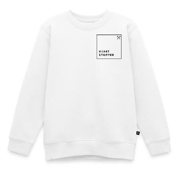Hannoveraner - Votre « heartstopper » - Sweat Premium enfant bio - blanc - Devant - AI Model Kid Male (0cm)