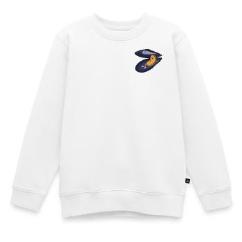 Lazy Mold Under Night Shards - Kids Premium Organic Sweatshirt - white - Front - AI Model Kid Male (0cm)