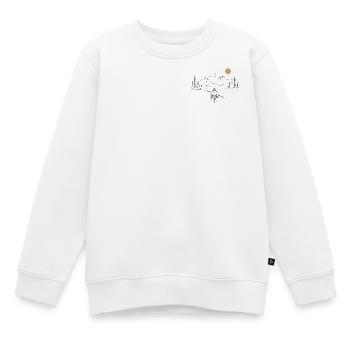 Kajak auf dem See - Kinder Premium Organic Sweatshirt - Weiß - Vorne - AI Model Kid Male (0cm)