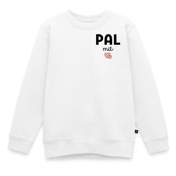 Praxisanleiter PAL Praxisleiterin - Kinder Premium Organic Sweatshirt - Weiß - Vorne - AI Model Kid Male (0cm)