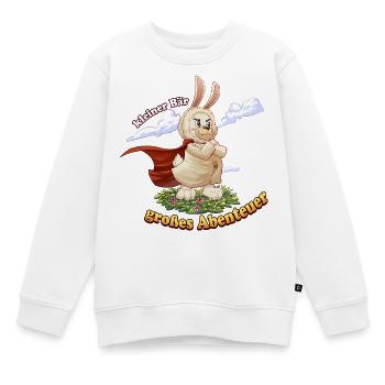 Siggi und der Zauberwald - Abenteuer - Kinder Premium Organic Sweatshirt - Weiß - Vorne - AI Model Kid Male (0cm)