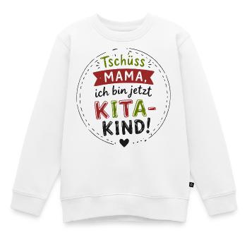 Kita Kind Abschied Motiv - Kinder Premium Organic Sweatshirt - Weiß - Vorne - AI Model Kid Male (0cm)