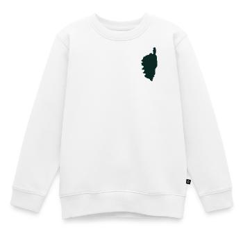 auf Korsika - Kinder Premium Organic Sweatshirt - Weiß - Vorne - AI Model Kid Male (0cm)