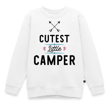 Camper - Kinder Premium Organic Sweatshirt - Weiß - Vorne - AI Model Kid Male (0cm)