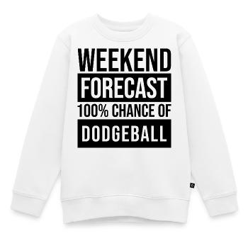 Ball-prisonnier - Sweat Premium enfant bio - blanc - Devant - AI Model Kid Male (0cm)