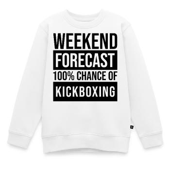 Kickboxer Kickboxer Kickboxer - Kids Premium Organic Sweatshirt - white - Front - AI Model Kid Male (0cm)