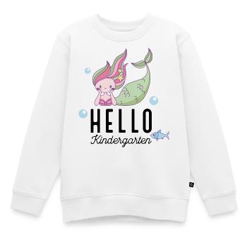 Kindergarten - Kinder Premium Organic Sweatshirt - Weiß - Vorne - AI Model Kid Male (0cm)