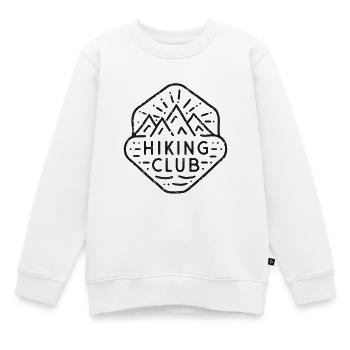 Wanderverein Wandergruppe Bergwanderung passend dazu - Kinder Premium Organic Sweatshirt - Weiß - Vorne - AI Model Kid Male (0cm)