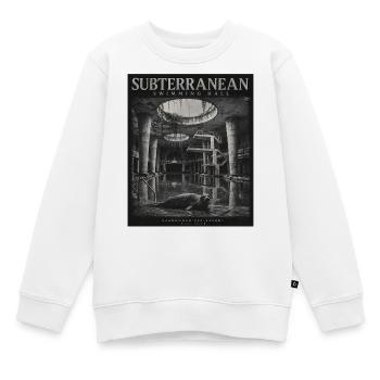 Lost Places Schwimmbad Seehund Vintage Animal - Kinder Premium Organic Sweatshirt - Weiß - Vorne - AI Model Kid Male (0cm)