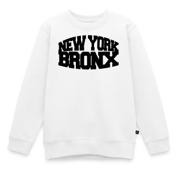 new york bronx - Kinder Premium Organic Sweatshirt - Weiß - Vorne - AI Model Kid Male (0cm)