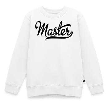 6061912 120174277 master - Kinder Premium Organic Sweatshirt - Weiß - Vorne - AI Model Kid Male (0cm)