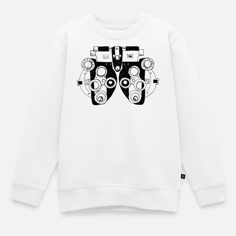 Phoropter - Sweat Premium enfant bio - blanc
