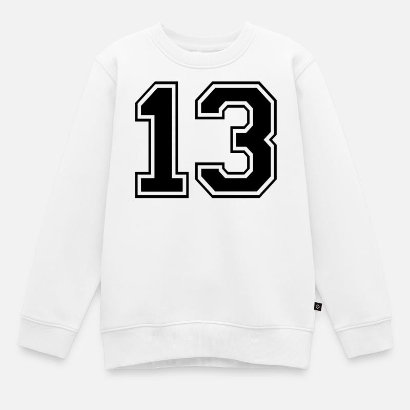 13 - Sweat Premium enfant bio - blanc
