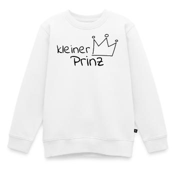 Kleiner Prinz - Kinder Premium Organic Sweatshirt - Weiß - Vorne - AI Model Kid Male (0cm)
