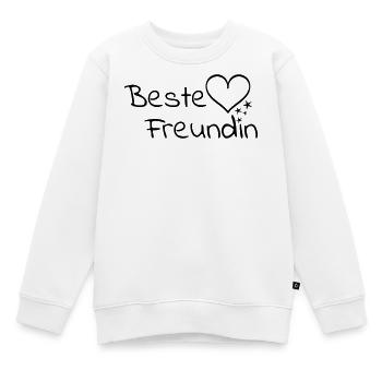 Meilleure amie - Sweat Premium enfant bio - blanc - Devant - AI Model Kid Male (0cm)