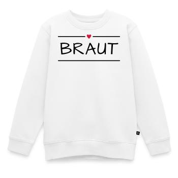 Braut Junggesellinnenabschied - Kinder Premium Organic Sweatshirt - Weiß - Vorne - AI Model Kid Male (0cm)