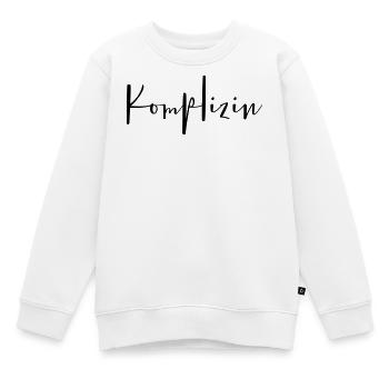 Komplizin Partnerin Freundin Ehefrau - Kinder Premium Organic Sweatshirt - Weiß - Vorne - AI Model Kid Male (0cm)