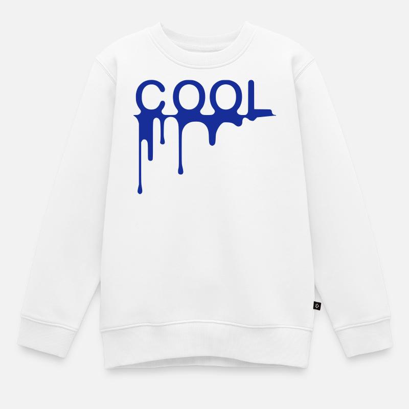 Cool - Sweat Premium enfant bio - blanc