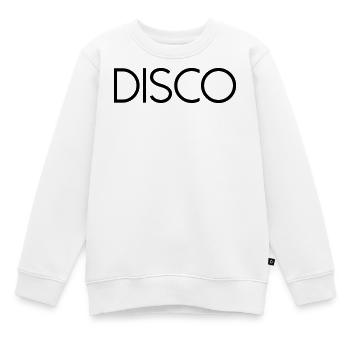 DISCO Diskokugel - Kinder Premium Organic Sweatshirt - Weiß - Vorne - AI Model Kid Male (0cm)