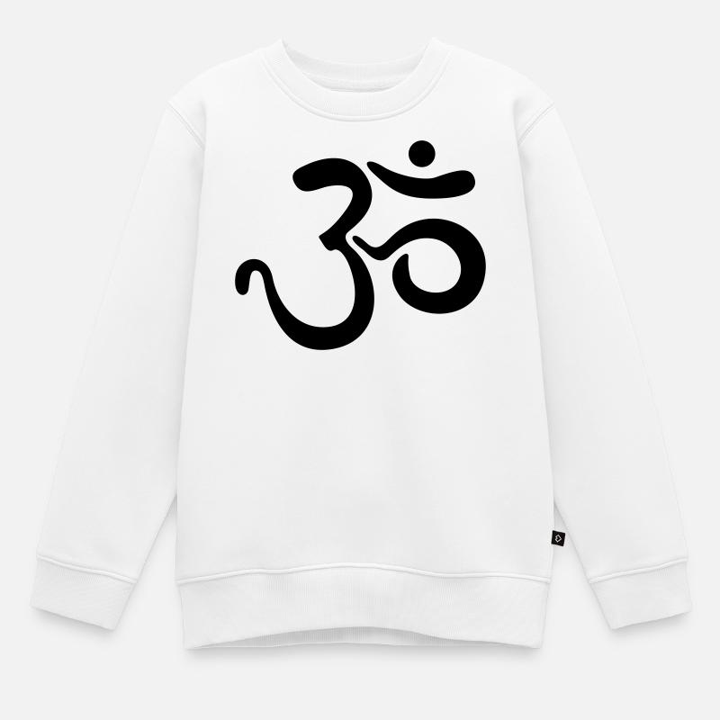 yoga - Sweat Premium enfant bio - blanc