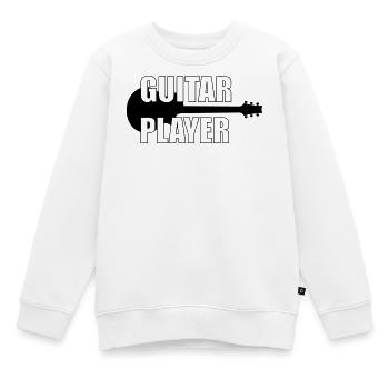Guitar Player ! - Sweat Premium enfant bio - blanc - Devant - AI Model Kid Male (0cm)