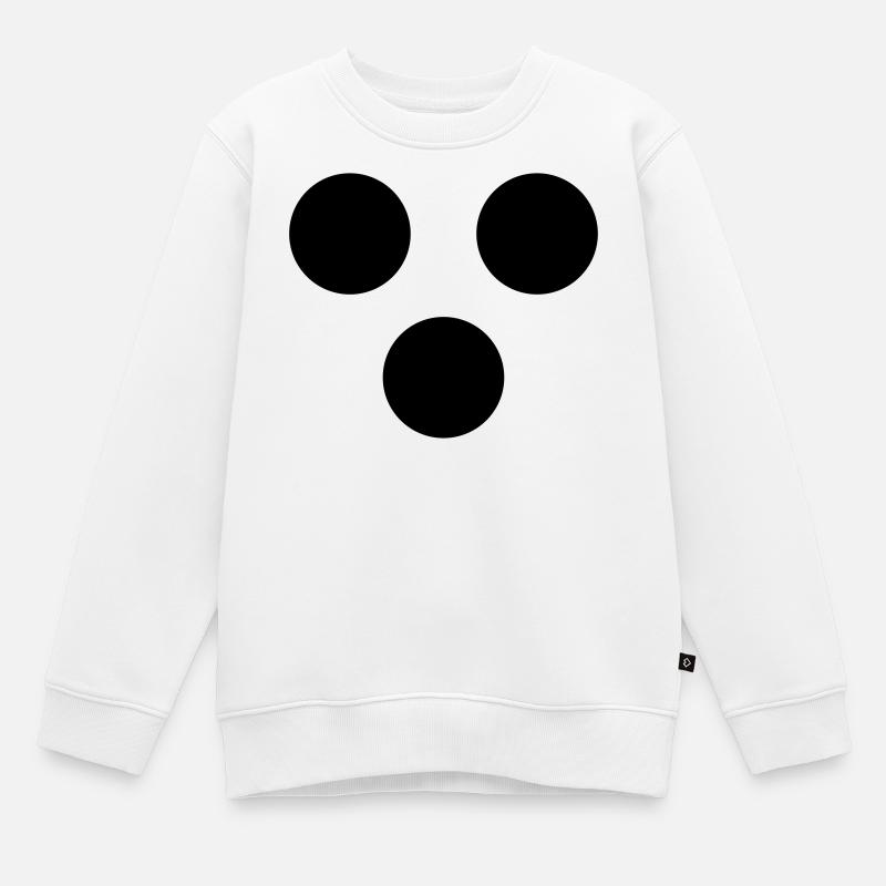 blind - Kinder Premium Organic Sweatshirt - Weiß