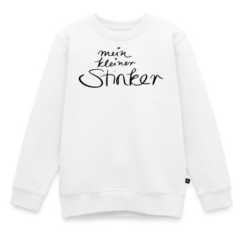 mein kleiner Stinker - Kinder Premium Organic Sweatshirt - Weiß - Vorne - AI Model Kid Male (0cm)