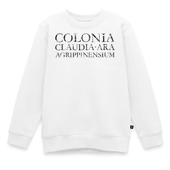 COLONIA CLAUDIA ARA AGRPPINENSIUM Köln (Vintage) - Kinder Premium Organic Sweatshirt - Weiß - Vorne - AI Model Kid Male (0cm)