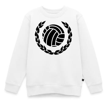 sport - Kinder Premium Organic Sweatshirt - Weiß - Vorne - AI Model Kid Male (0cm)