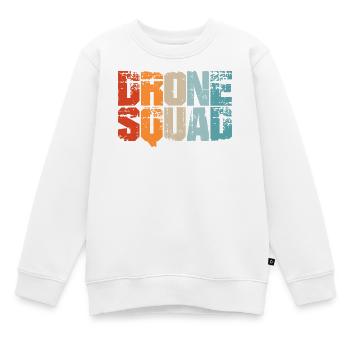 Drohne / Drohnen Shirts - Kinder Premium Organic Sweatshirt - Weiß - Vorne - AI Model Kid Male (0cm)