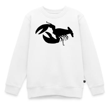 hummer speise gourmet - Kinder Premium Organic Sweatshirt - Weiß - Vorne - AI Model Kid Male (0cm)