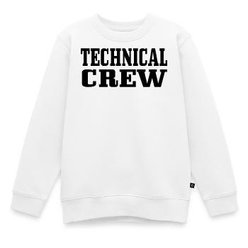 Technische Crew 1 - Kinder Premium Organic Sweatshirt - Weiß - Vorne - AI Model Kid Male (0cm)